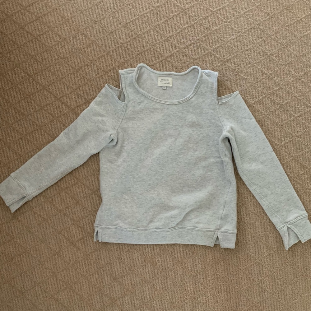McGuire Gray sweatshirt size medium